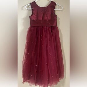 New Girls Dress Unbranded Size 6 Color Red ….#146
